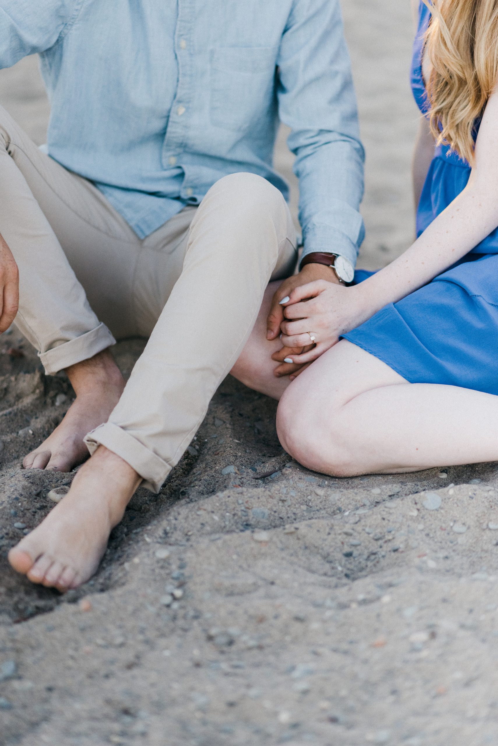 cherry beach engagement session