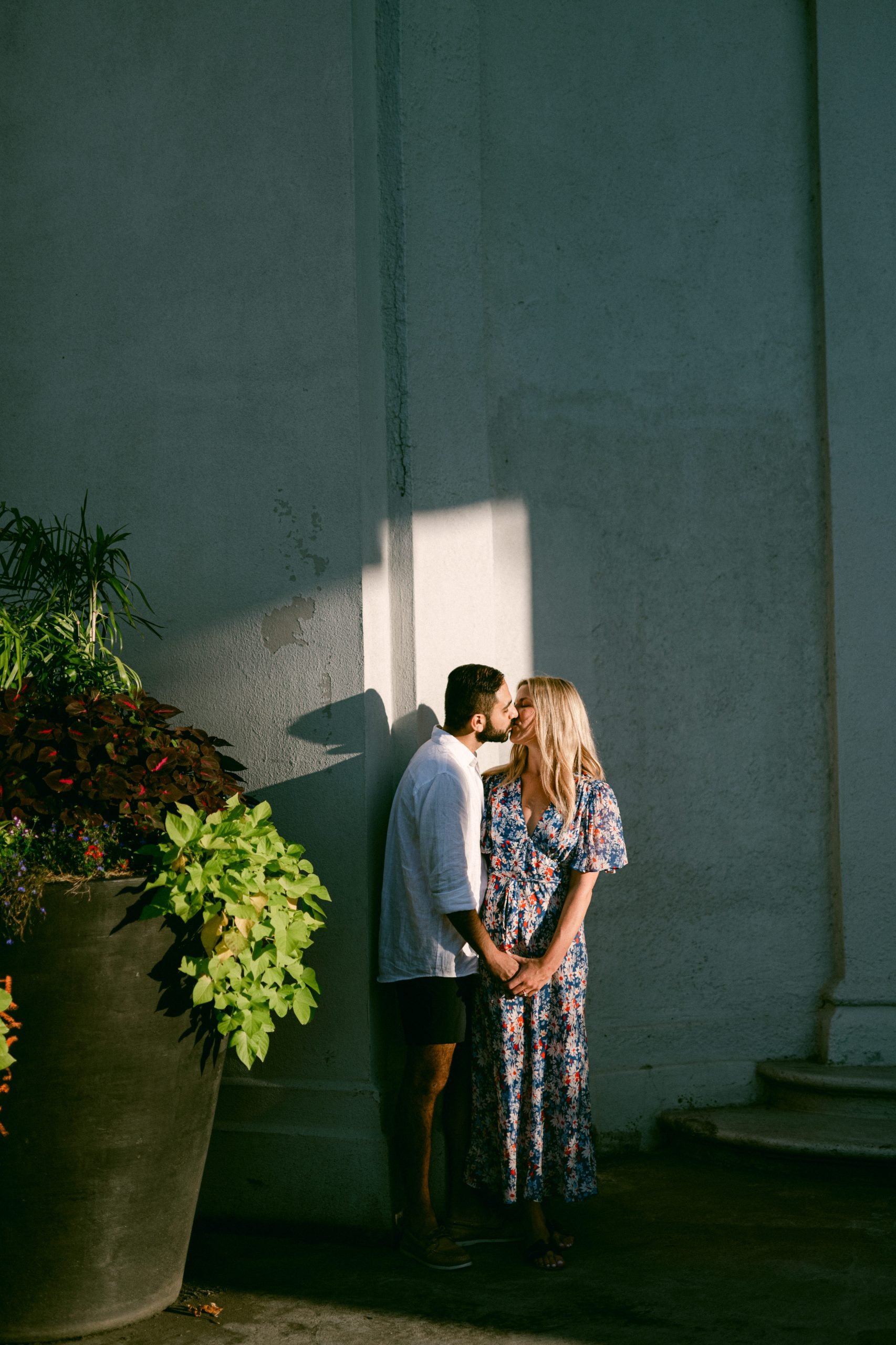 downtown Toronto summer engagement session