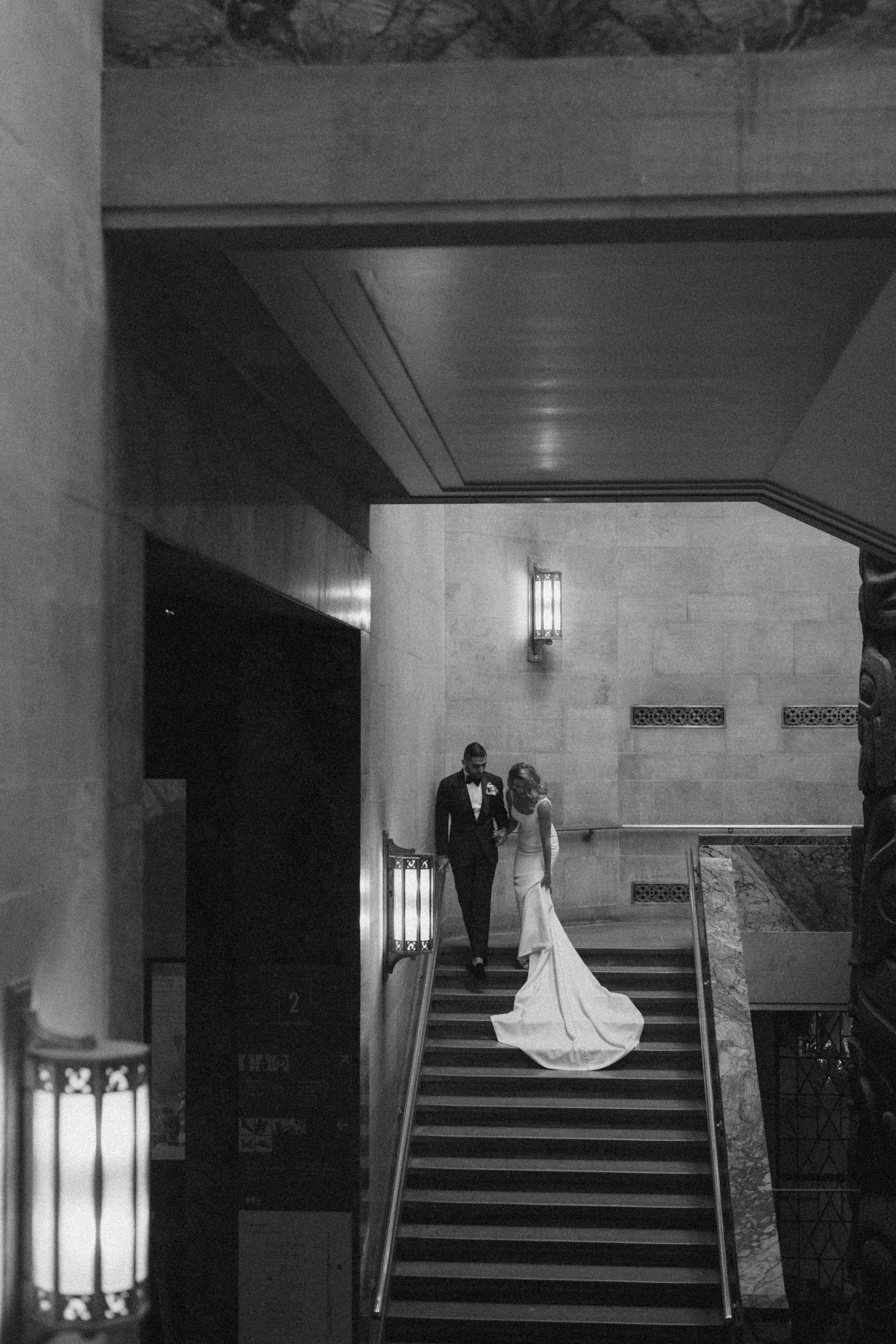 ROM wedding Toronto downtown refined classic photography