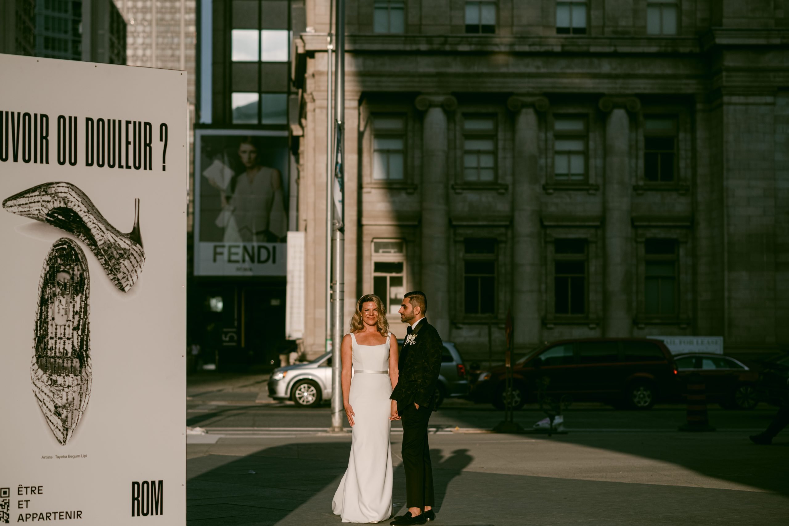 ROM wedding Toronto downtown refined classic photography