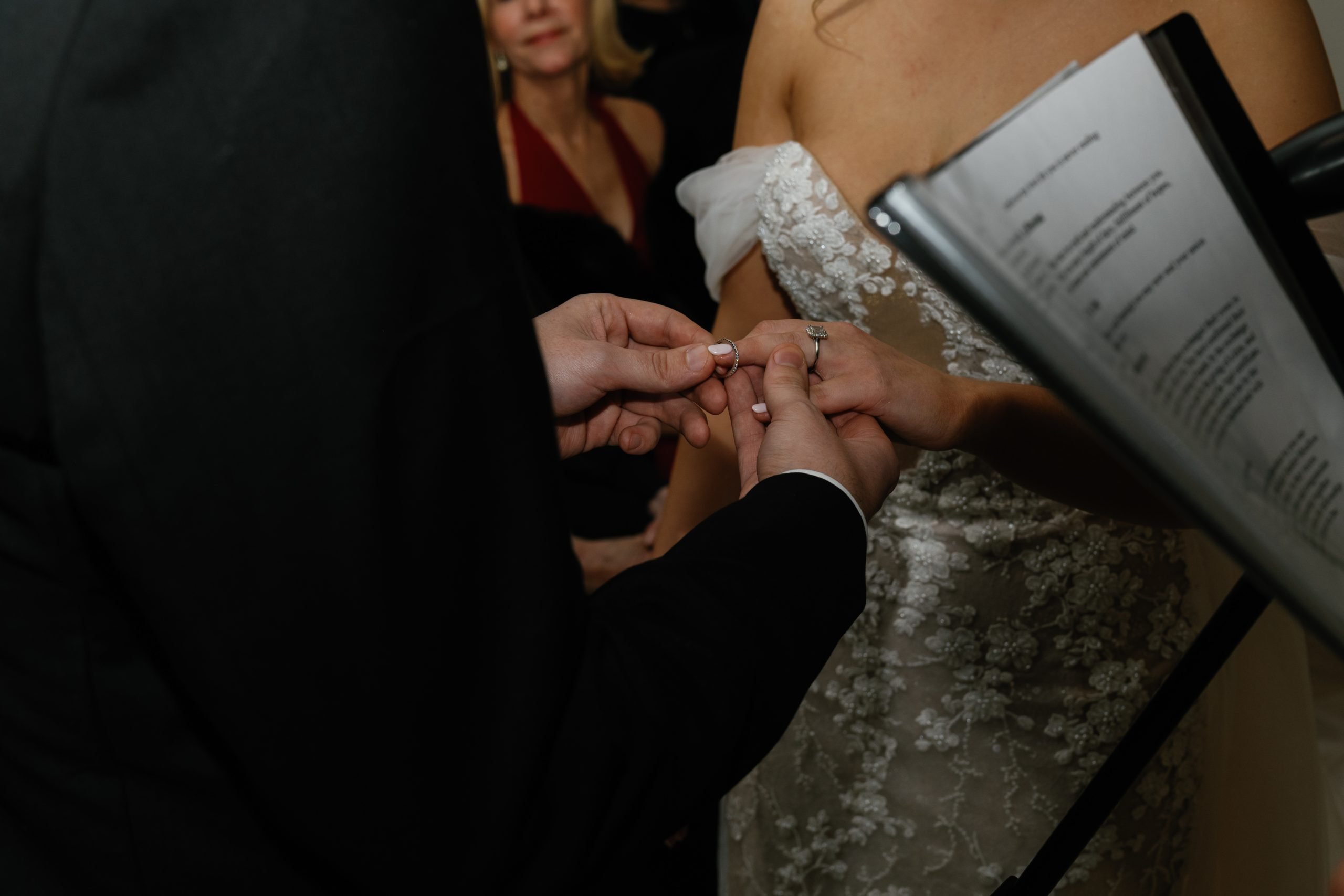 vows and ceremony at Sassafras Toronto